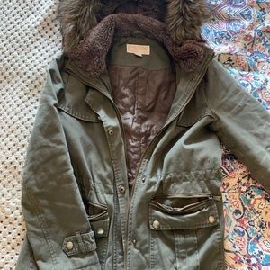 Michael kors green jacket